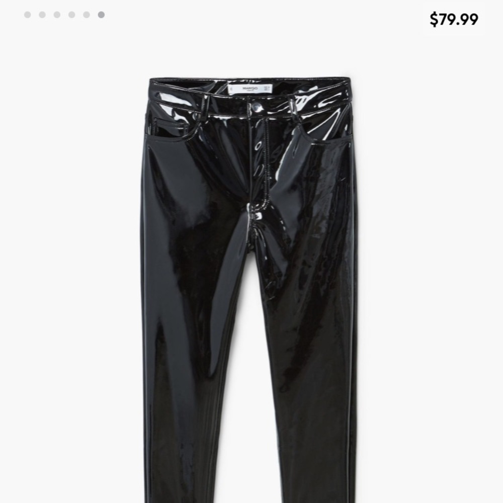 Patent Vinyl Pants